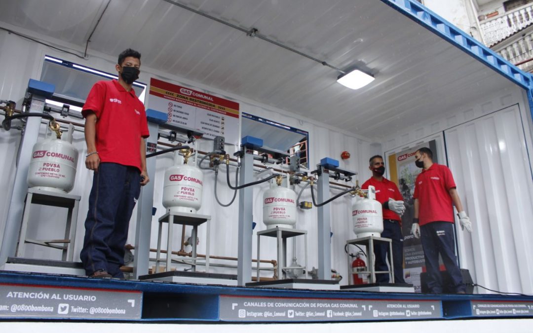 Planta móvil de llenado de gas atenderá a familias de Filas de Mariche