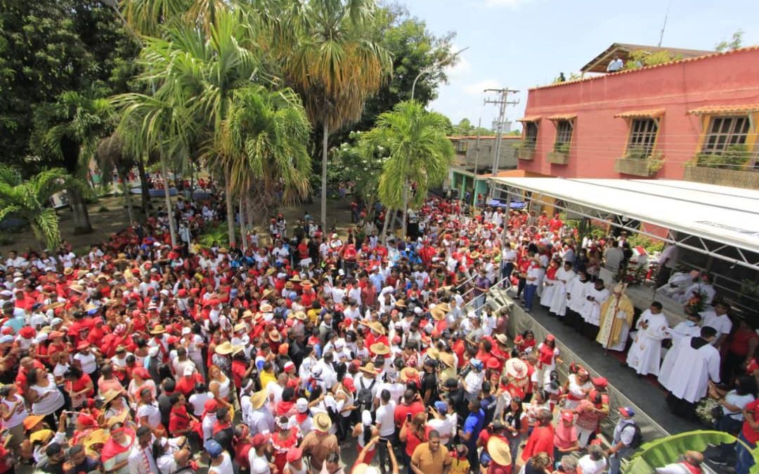 Curiepe se vistió de fiesta para festejar a San Juan Bautista