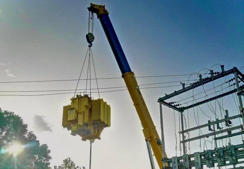 Nuevo transformador potenciará servicio eléctrico en Urdaneta