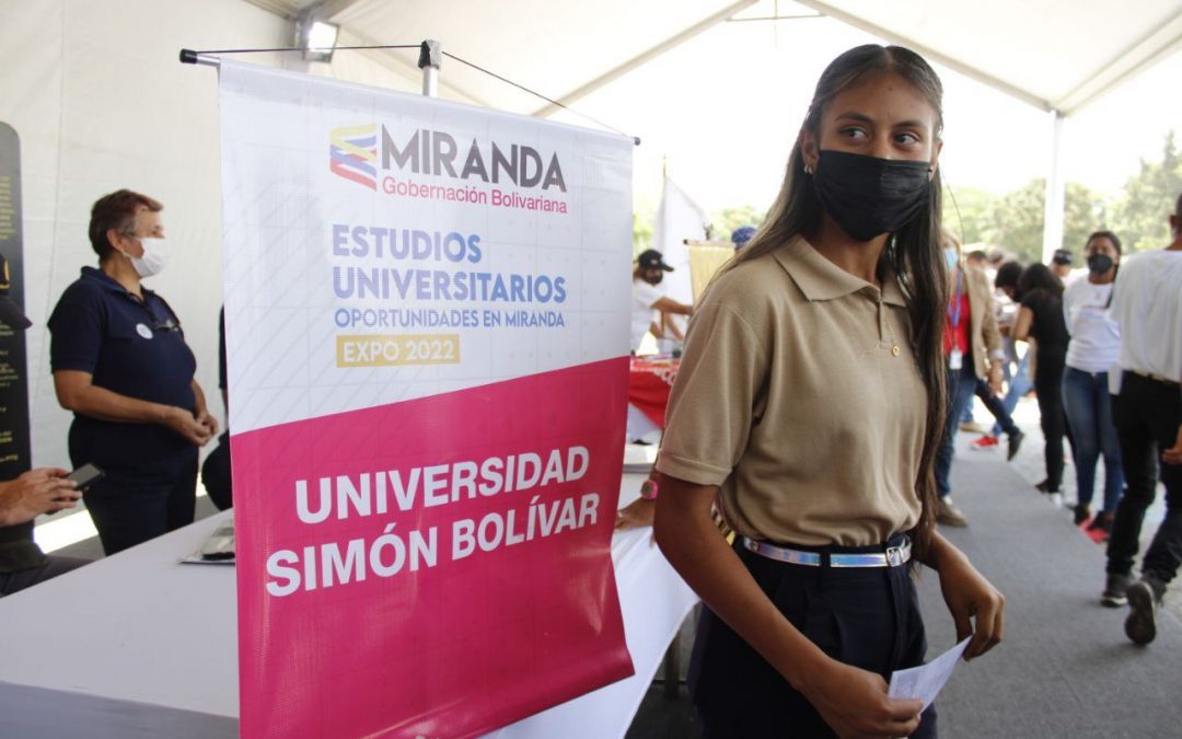 Miranda prevé ser el segundo estado con mayor matrícula universitaria