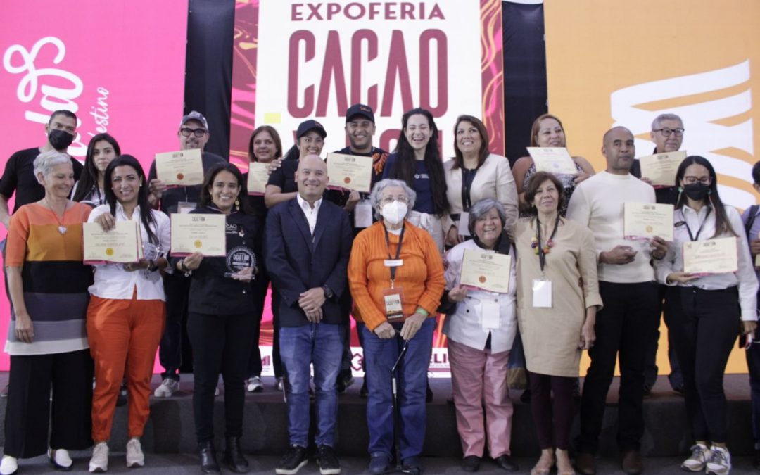 Mejores chocolates fueron galardonados en Expoferia Cacao y Ron Miranda 2022