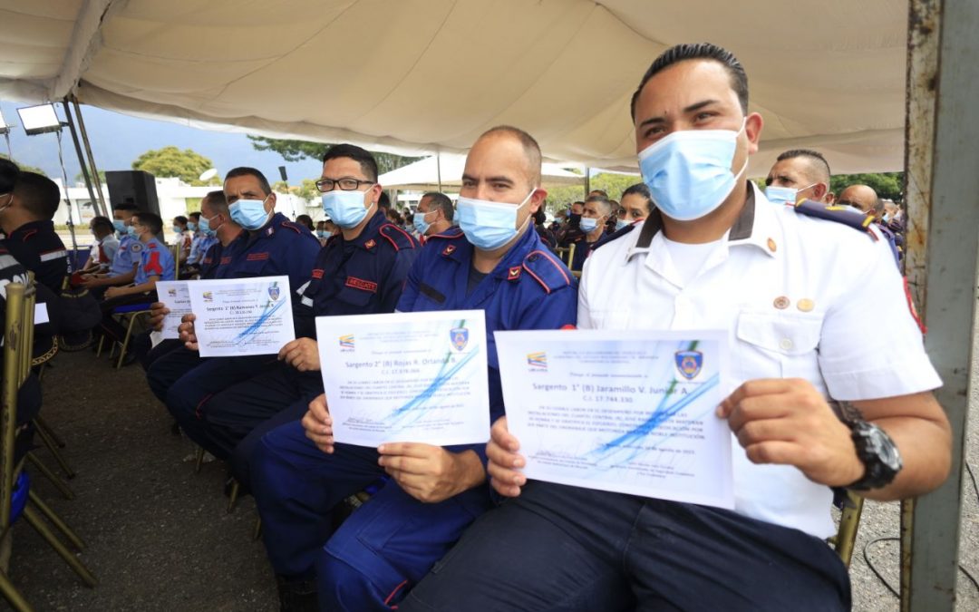 Bomberos de Miranda celebraron su día con ascensos y nuevas políticas de protección