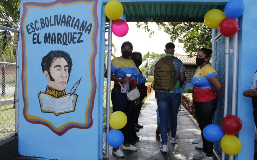 Rehabilitada Unidad Educativa Nacional El Márquez en Caucagua