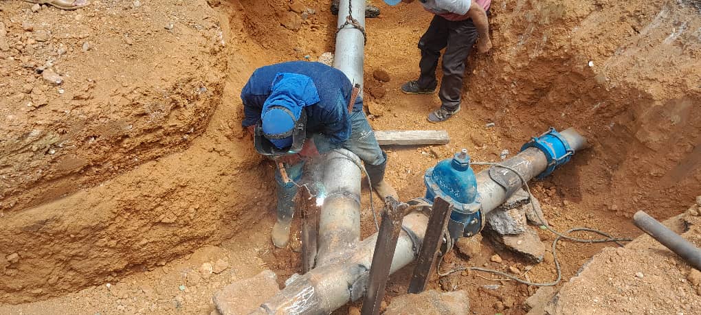 Restaurado sistema de agua potable en sector Bachaquero de Cartanal