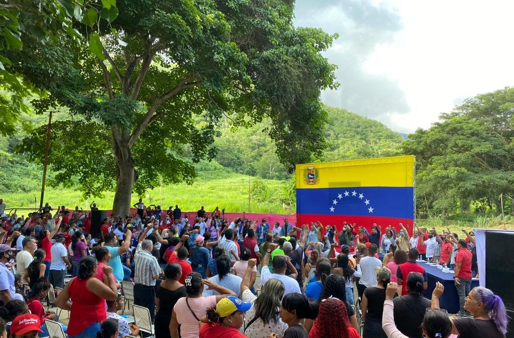 Juramentan equipos promotores municipales del Congreso de la Nueva Época en Miranda