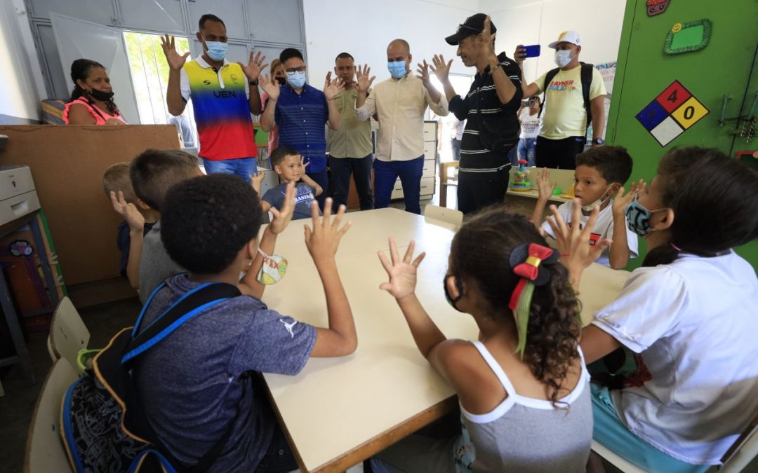 Rehabilitado Instituto de Educación Especial Simón Rodríguez en Miranda
