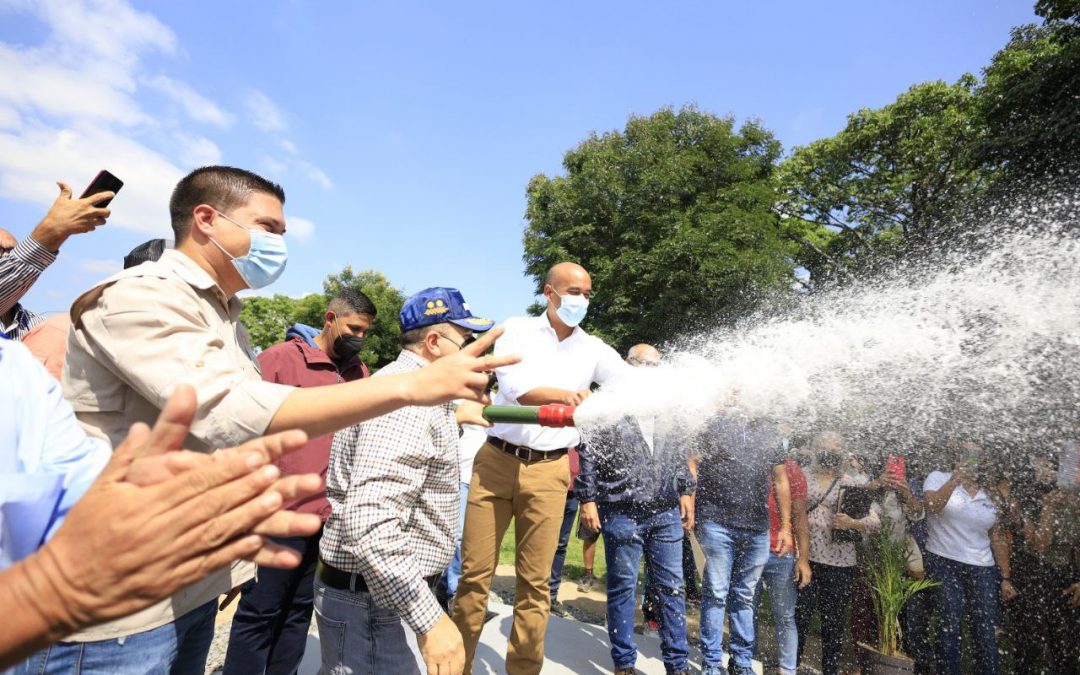 Mejora servicio de agua en La Floresta con la activación de dos pozos