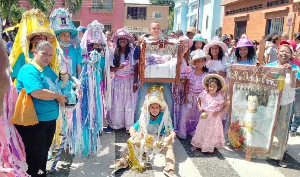 Niño Jesús de Curiepe inicia peregrinación hacia las costas de Barlovento y el litoral central
