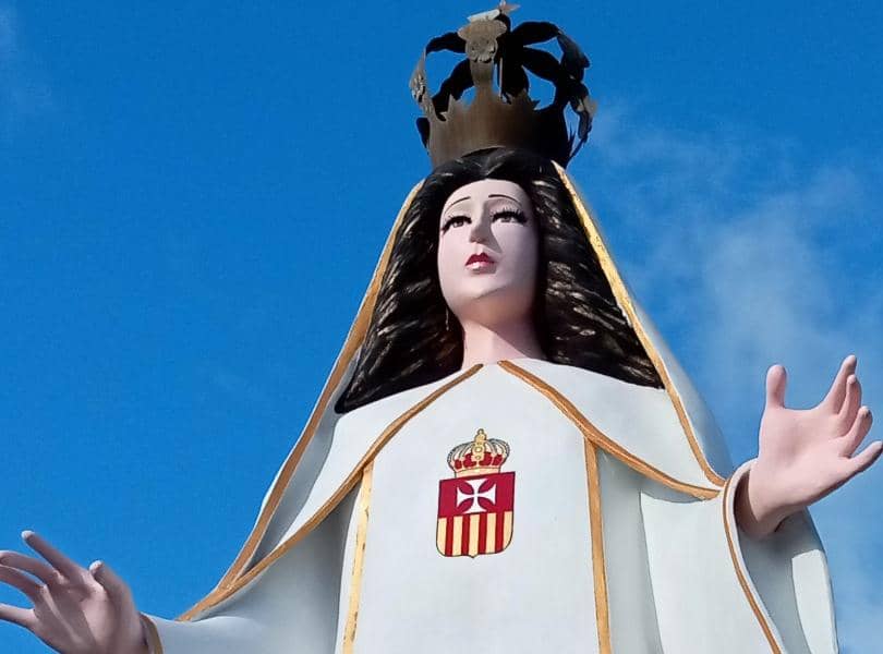 Monumento a la Virgen de las Mercedes es declarado Patrimonio Cultural Material e Inmaterial de Miranda