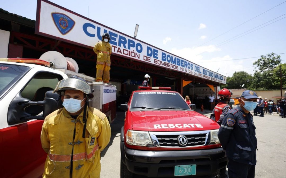 Reinauguran cuartel de bomberos en Ocumare y reconocen labor de sus efectivos