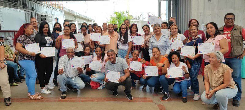 Certifican a 43 formadores de lectura en el eje Valles del Tuy