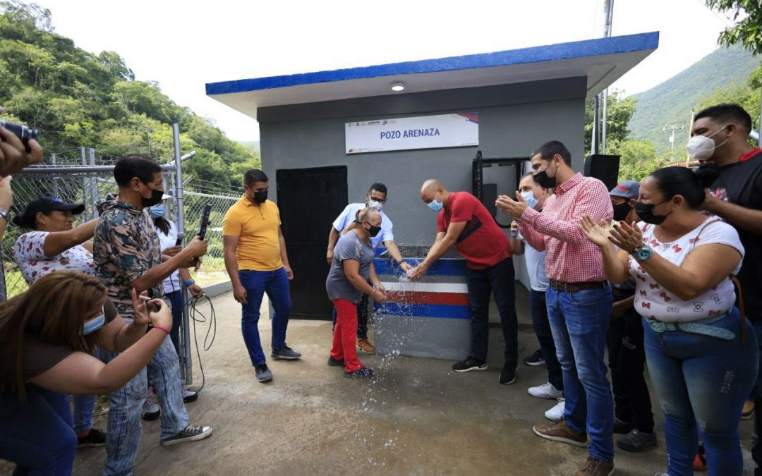 Familias de Arenaza y El Olivo comenzaron a recibir agua potable directa