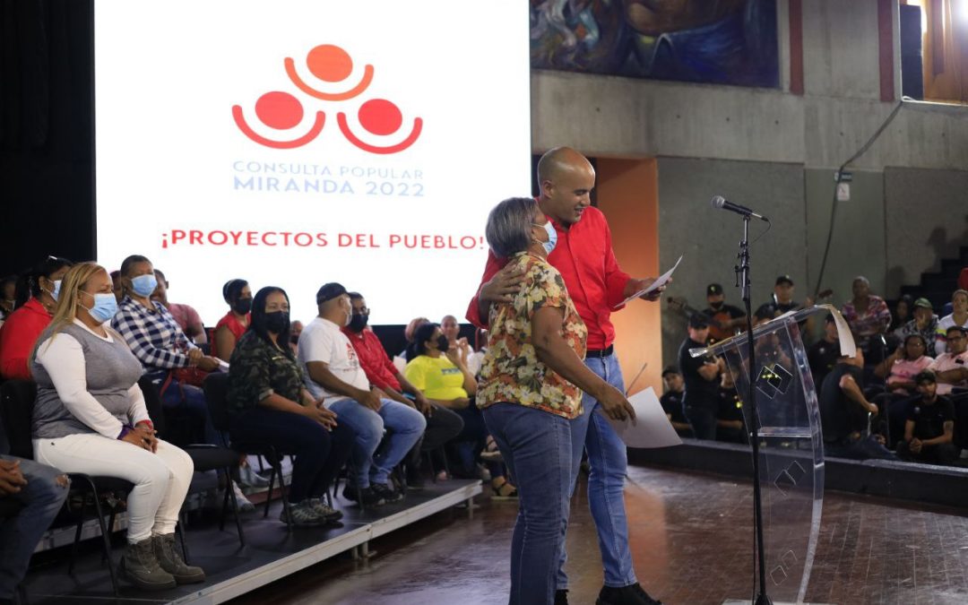 Gobernación entregó recursos para proyectos elegidos en Consulta Popular