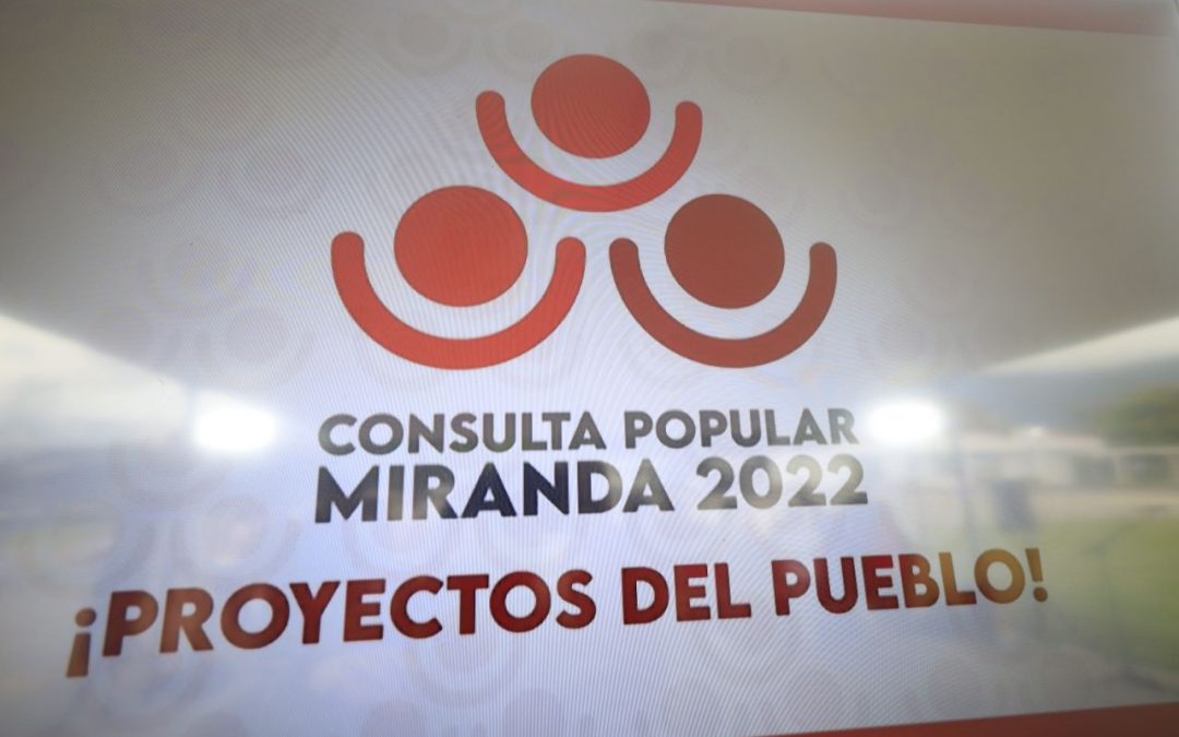 Consulta Popular Miranda 2022 contará con tres centros agrupados  por parroquia