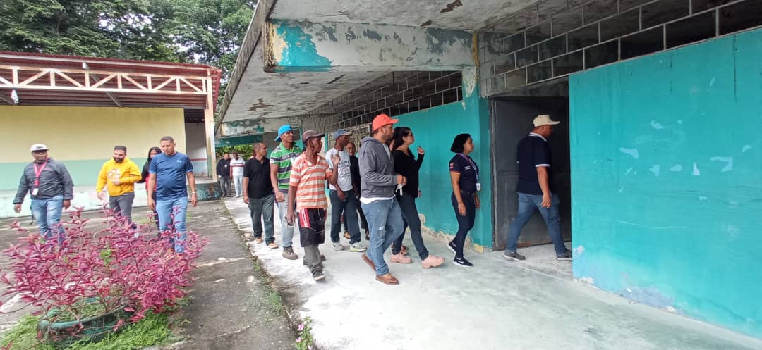 Gobernación inició rehabilitación de escuela Pedro José Rodríguez en El Clavo