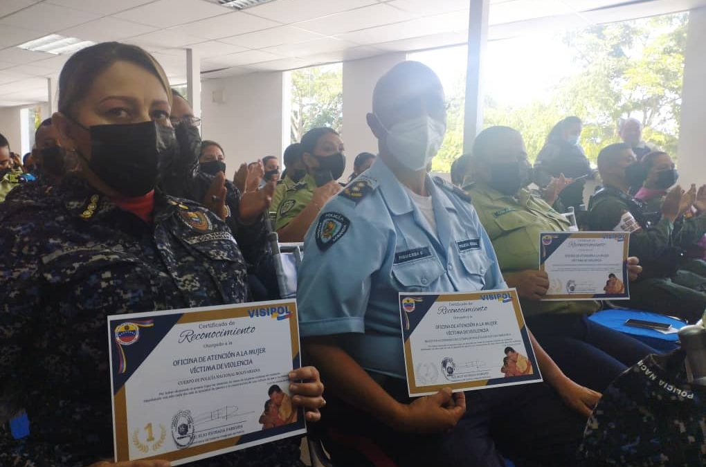 Reconocen labor de Policía de Miranda en la lucha contra la violencia de género