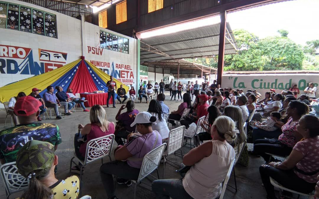 Comunidades de Urdaneta revisan avances de proyectos priorizados en la consulta popular