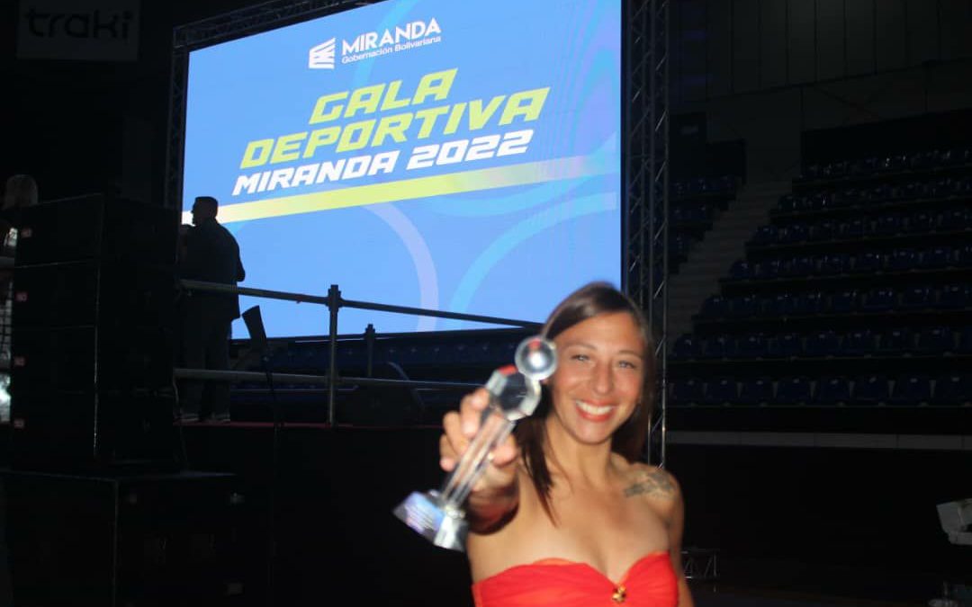 Gala Deportiva Miranda premió a los mejores atletas y asociaciones deportivas de 2022