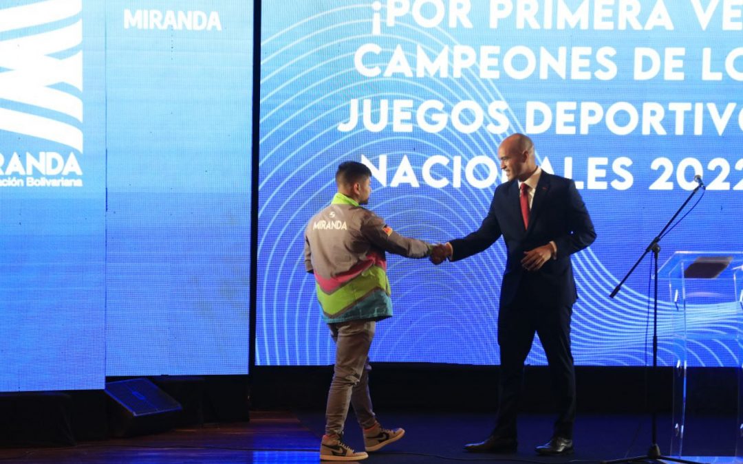 Miranda conquistó primeros lugares de competencias deportivas en 2022