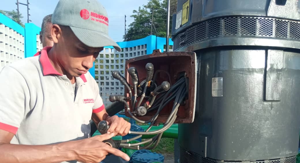 Reparaciones en estación de bombeo en Charallave garantizan servicio de agua a más de 35.000 habitantes