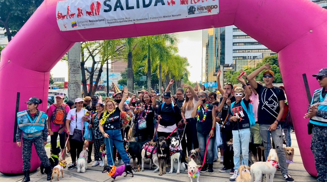 Miranda celebró noveno aniversario de la Misión Nevado con «caninata» familiar