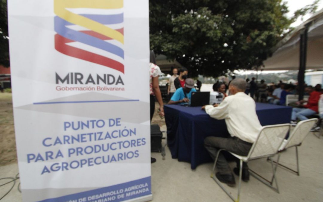 Más de 7.300 productores mirandinos se han registrado en censo agropecuario