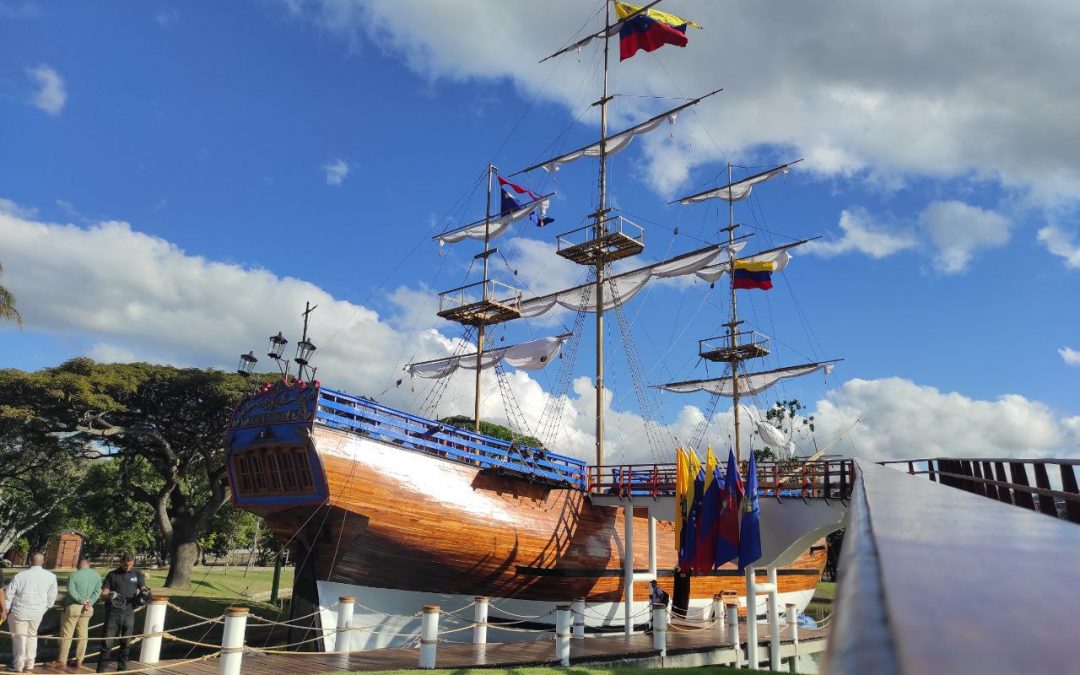 Buque Leander del parque Francisco de Miranda ya está abierto al público
