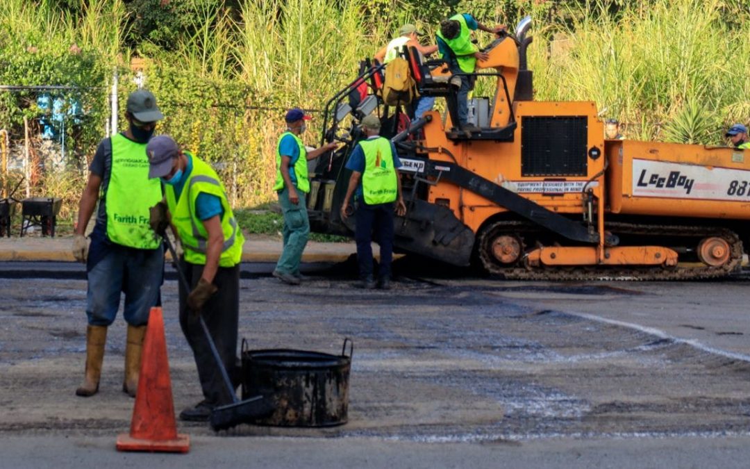 Estiman aplicar 10 mil toneladas de asfalto en Guaicaipuro