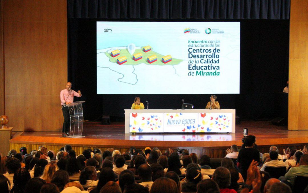 Instalan equipo promotor por la calidad educativa en Miranda