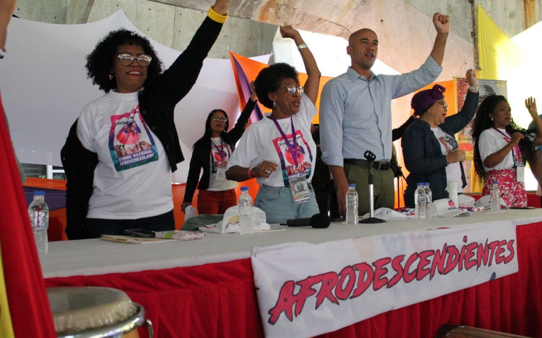 Héctor Rodríguez exhortó a la comunidad afrodescendiente a mantener la lucha por el equilibrio social
