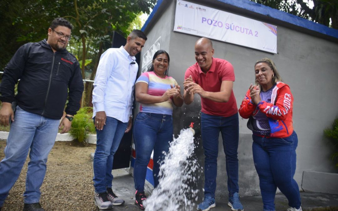 Agua las 24 horas garantiza rehabilitación de pozo Súcuta II en Ocumare del Tuy