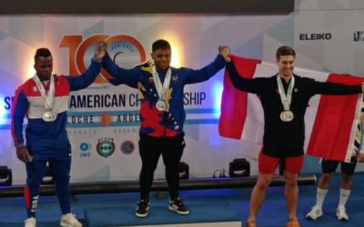 Mirandino Keidomar Vallenilla rompió récord en Panamericano Mayores