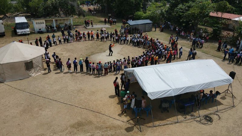 Realizaron ejercicio antisísmico en Barlovento, Altos Mirandinos y Valles del Tuy