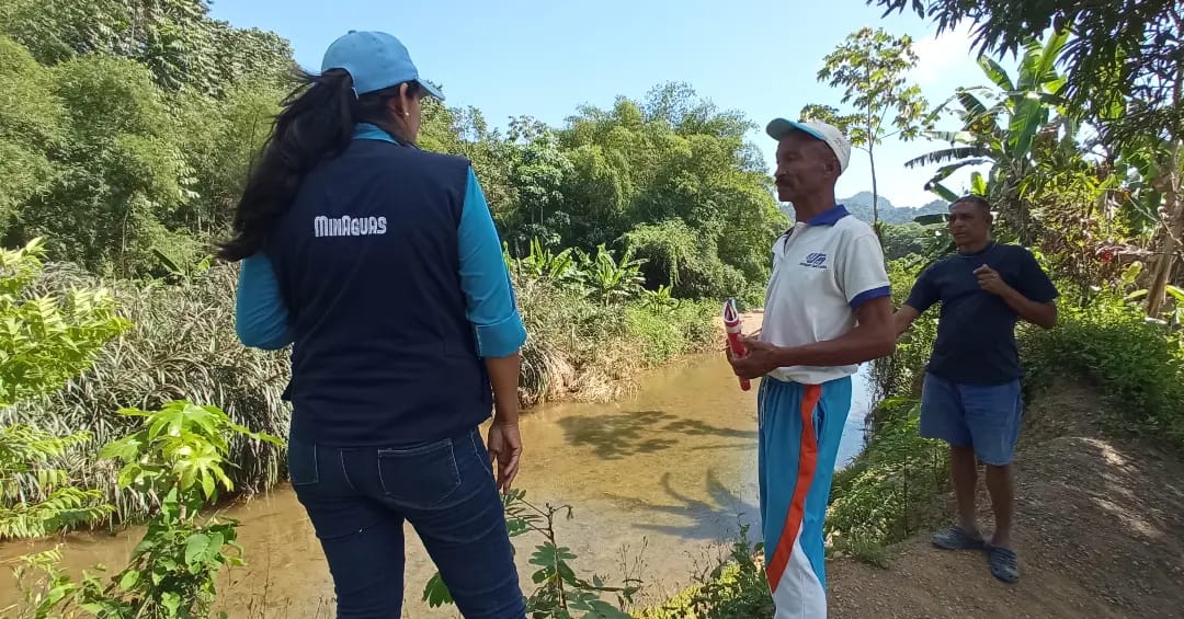 Inspeccionaron Río San José en Acevedo para prevenir inundaciones