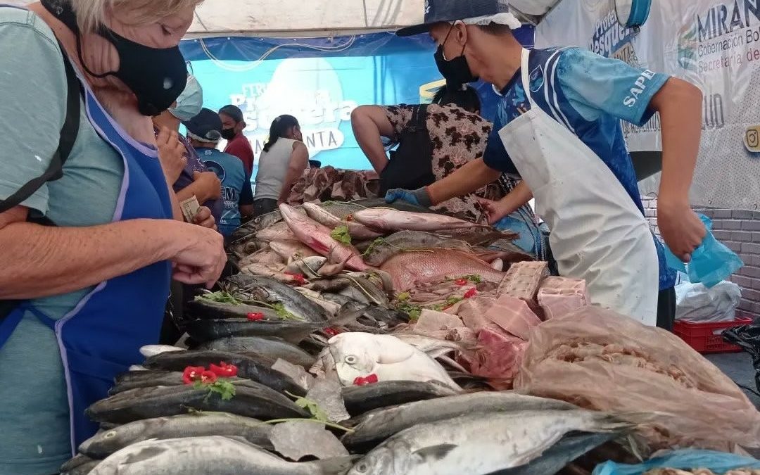 Ferias de proteína pesquera de Miranda han distribuido más 10 toneladas del rubro