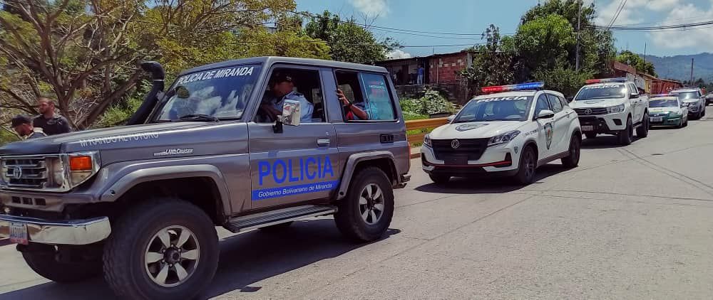 Despliegue especial de seguridad se realizó en Guatire
