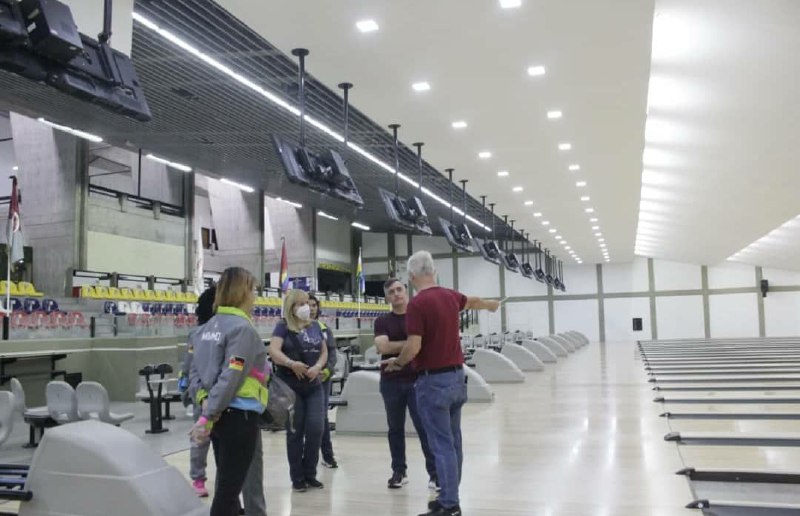 Realizaron simulacro técnico de los Juegos del ALBA  en instalaciones mirandinas