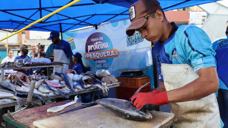 Más de 42 toneladas de pescado se distribuyeron en Guaicaipuro