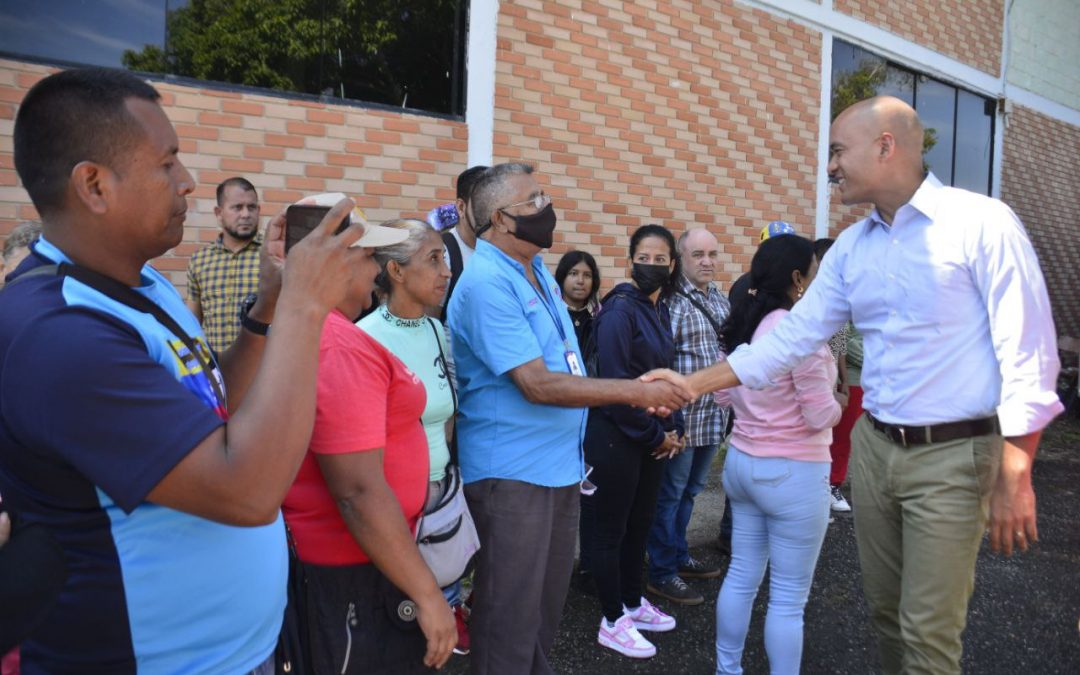 Gobernador Héctor Rodríguez inspecciona proyectos de la Consulta Popular 2022