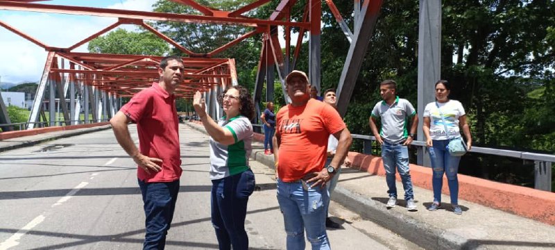 Rehabilitan puente de Ocumare del Tuy