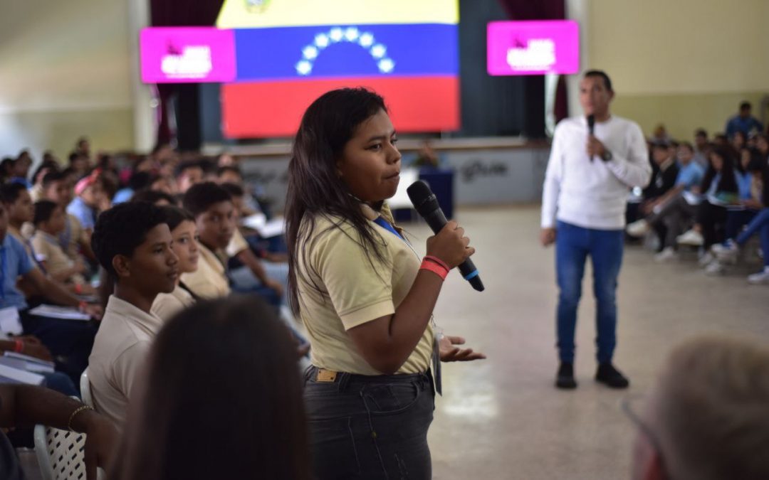 Más de 200 liceístas participaron en taller de liderazgo de la OBE Miranda