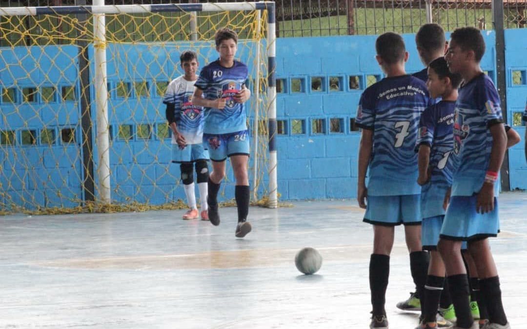 Simón Bolívar y Guaicaipuro campeones en fútbol sala de los Juegos Estudiantiles Miranda 2023