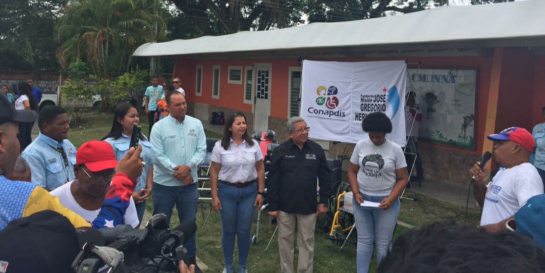 Inaugurado centro de atención para personas con discapacidad en Caucagua