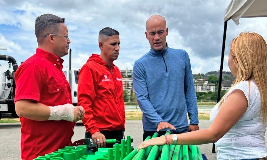 La Dolorita recibió maquinaria e insumos para mejorar servicio de agua