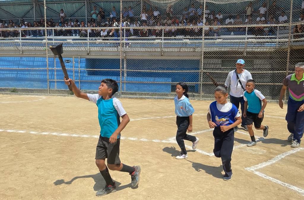 Fase municipal de juegos estudiantiles Miranda 2023 inició en Independencia