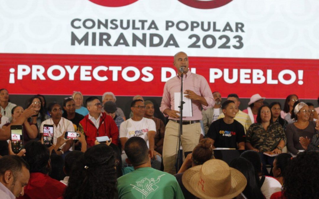 Estas cuatro tareas dio Héctor Rodríguez a las comunas de Miranda