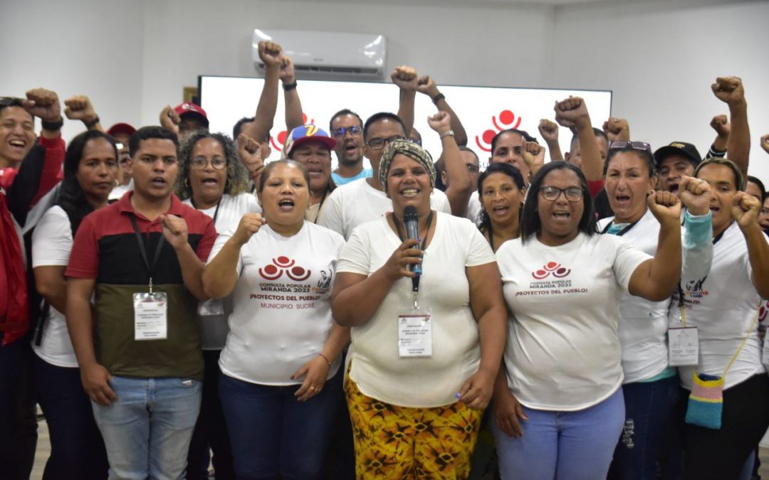 Bloque Nacional de Comunas llama a replicar la  Consulta Popular Miranda 2023 en todo el país