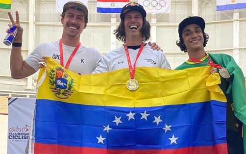Daniel Dhers y Katherine Díaz subieron al podio Panamericano