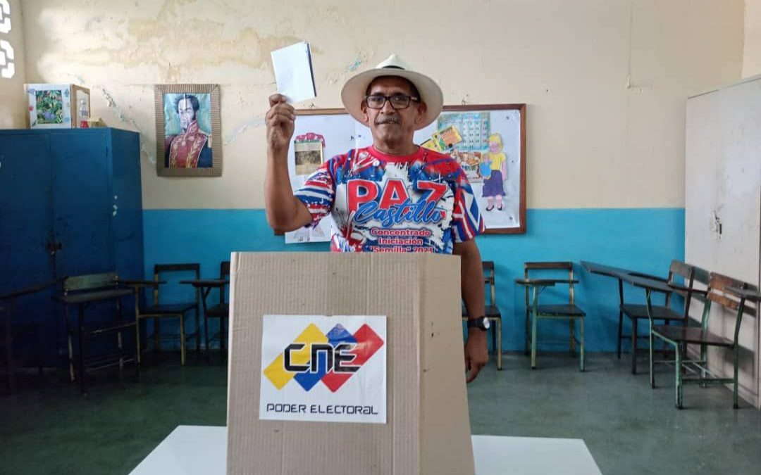 Con alegría el pueblo de Paz Castillo acudió a la Consulta Popular Miranda 2023
