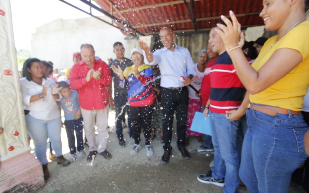 Dos nuevos proyectos de agua de la Consulta Popular 2022 fueron entregados en Valles del Tuy